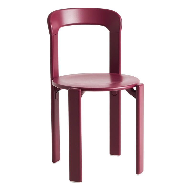 HAY Rey chair, grape red | Finnish Design Shop