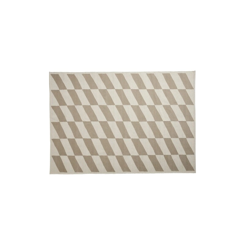 HAY Shift Kelim matto, beige, näkymä 3