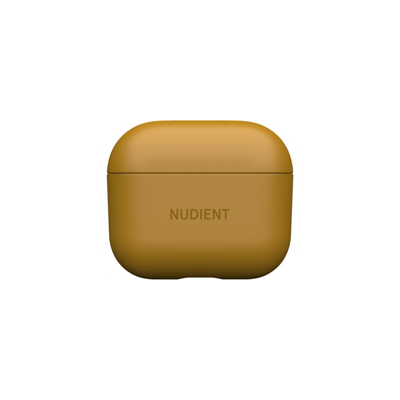 Nudient Thin Case, AirPods Gen 3, saffron yellow | Finnish Design Shop