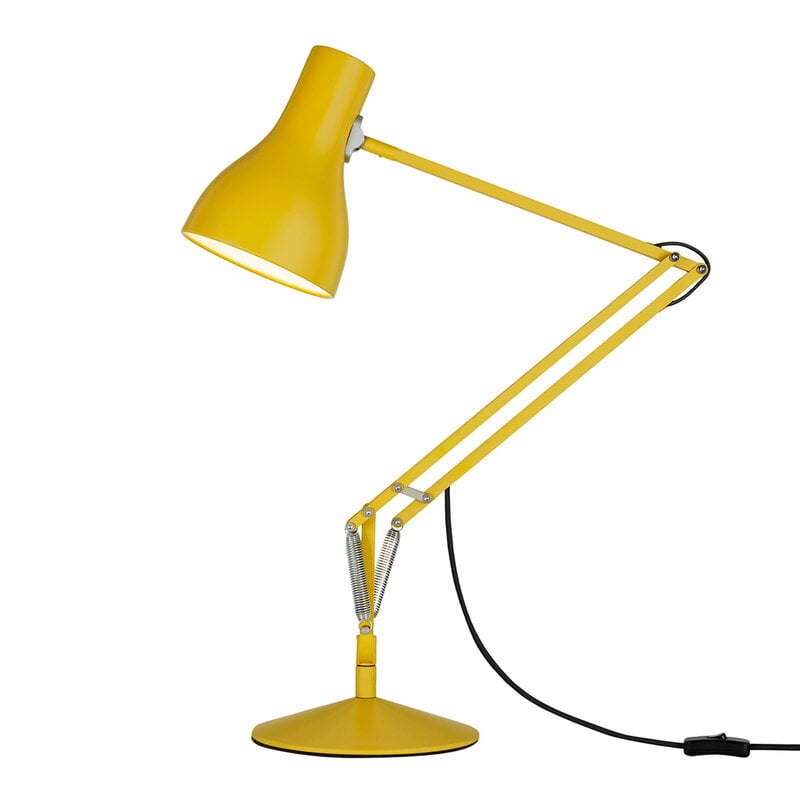 Anglepoise Type 75 desk lamp, Margaret Howell Edition, yellow