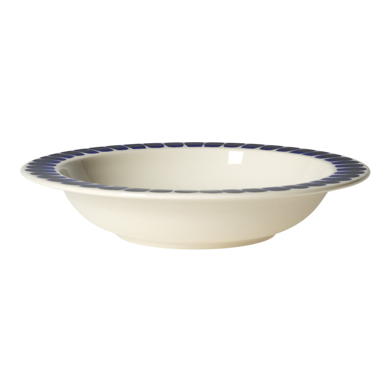 Arabia 24h Tuokio deep plate, 22 cm, cobalt blue, view 1