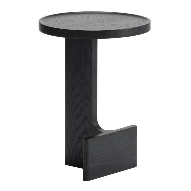 Beam side table, black