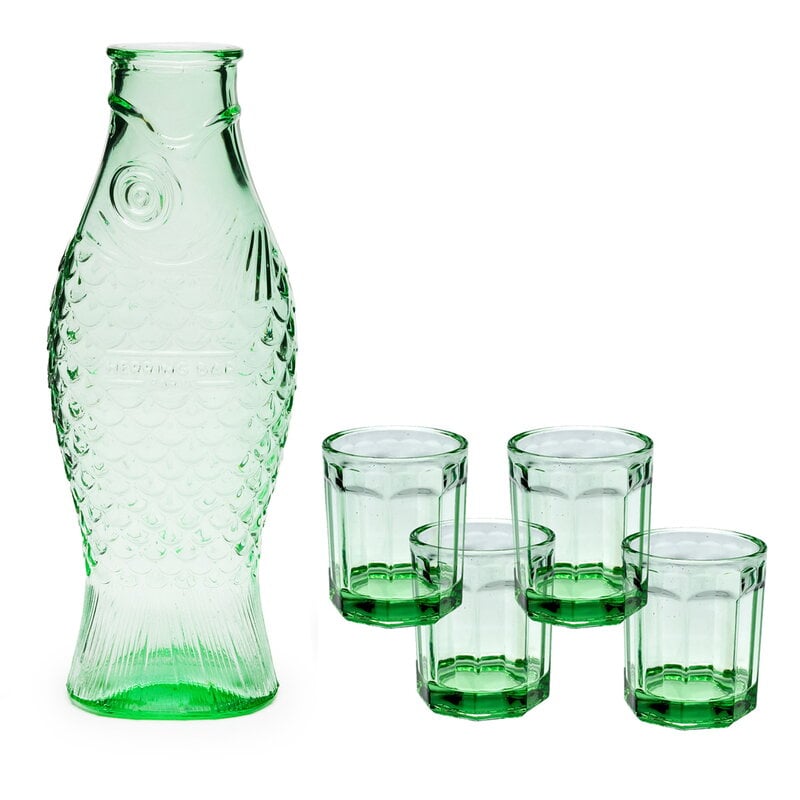 Caraffa in vetro Serax Fish & Fish by Paola Navone 0,85 L, Trasparente | Negozio Cucina Caraffa in vetro Serax Fish & Fish by Paola Navone 0,85 L, Trasparente | Negozio Cucina