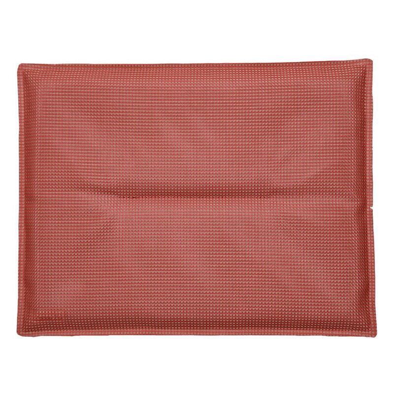 Fermob Bistro Basics outdoor cushion, stereo red ochre, view 2