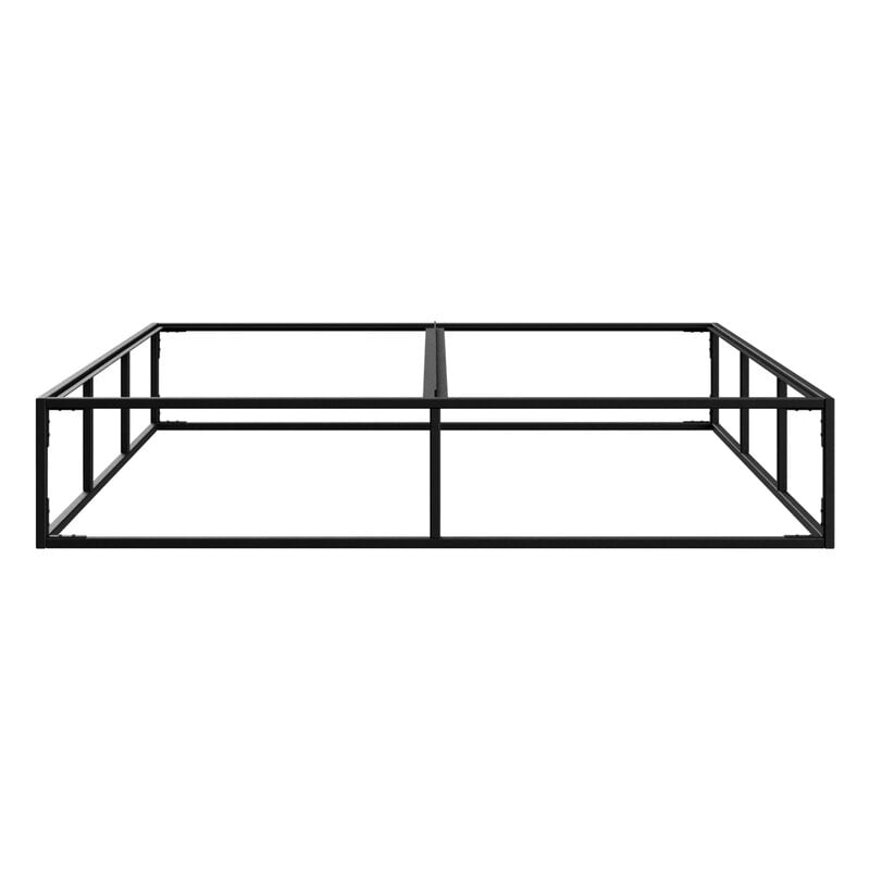 Nichba Bed Frame Black Finnish, Japanese Bed Frame Easy To Assemble In Taiwan
