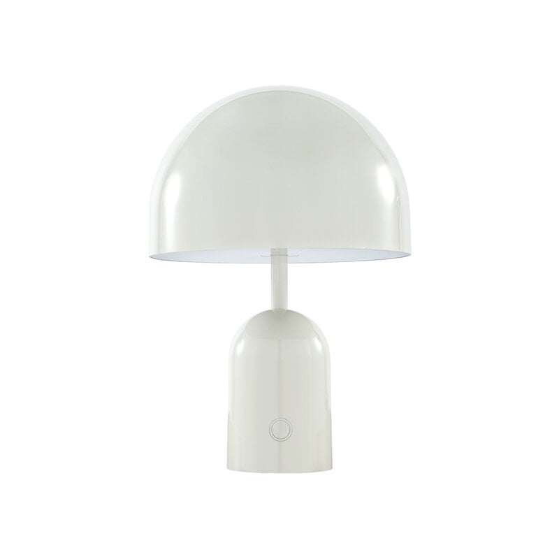 Tom Dixon Lampe de table portable Bell LED, gris, image produit