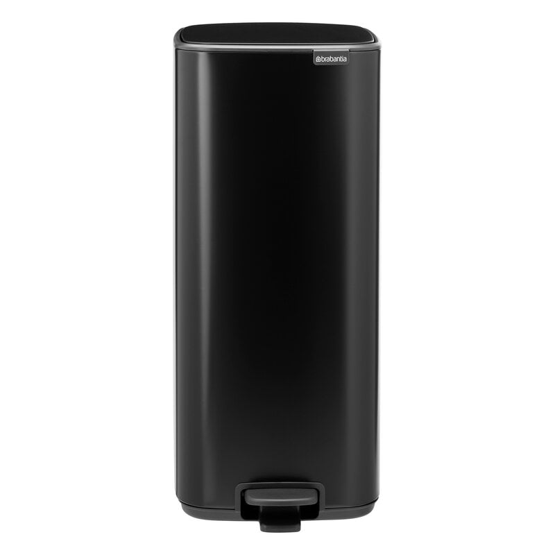 Brabantia Bo Pedal Bin 30 L, negro mate, imagen del producto