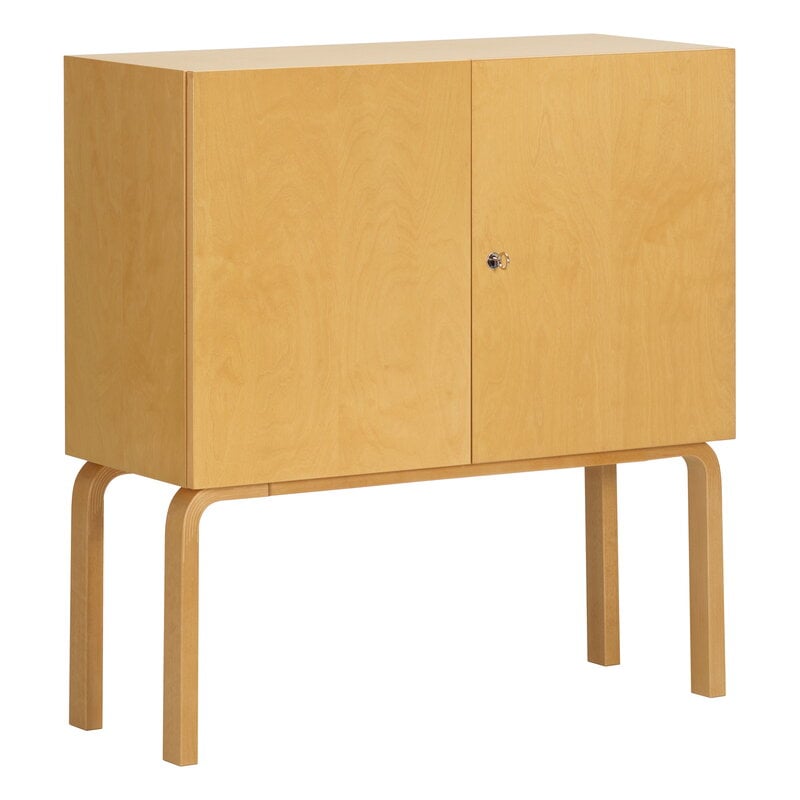 Artek Aalto cabinet 250, honey stained birch | Finnish Design Shop