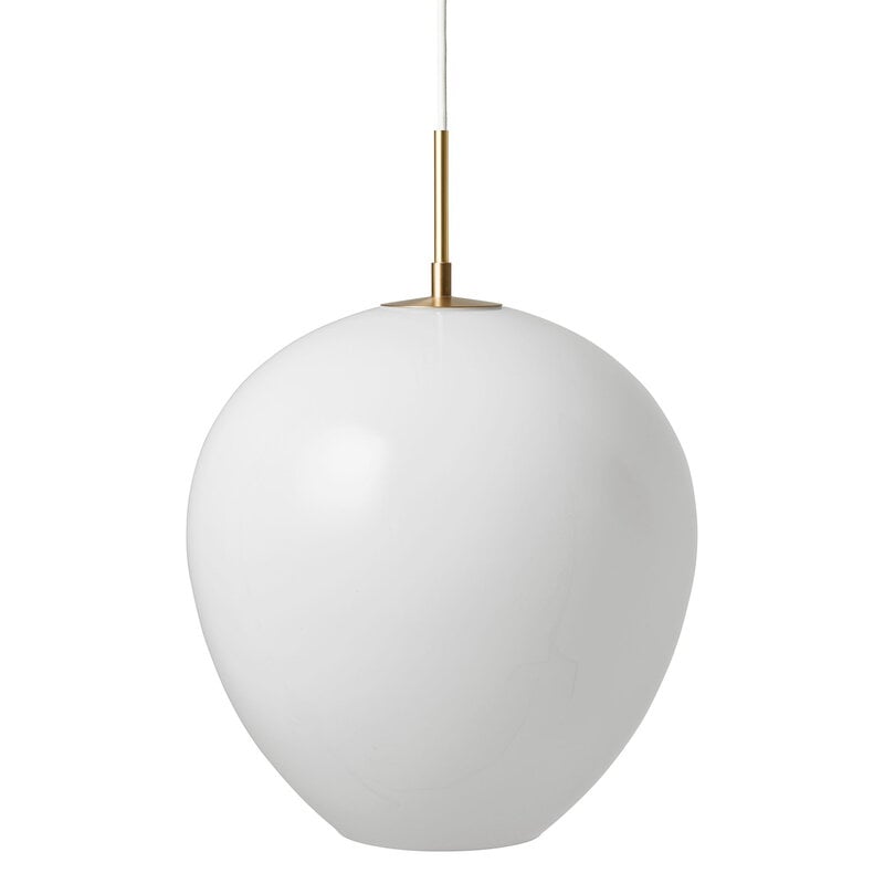 Carl Hansen & Søn MT221-D360 Tulip pendant, 36 cm, brass - opal