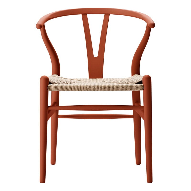 Carl Hansen Søn Ch24 Wishbone Chair, Terracotta Dining Chair Covers Ikea