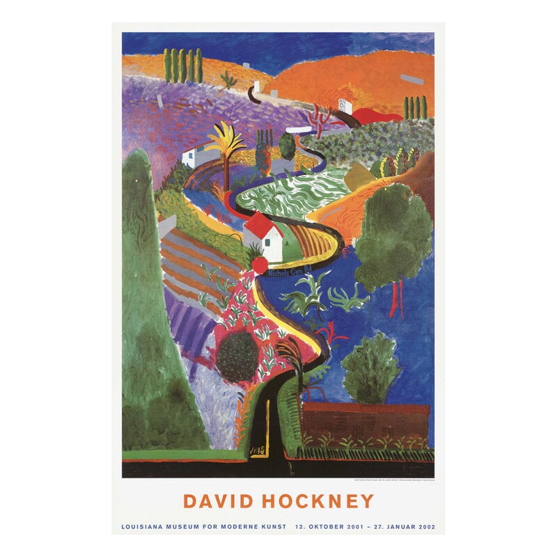 Louisiana Museum of Modern Art David Hockney - Nichols Canyon 1980
