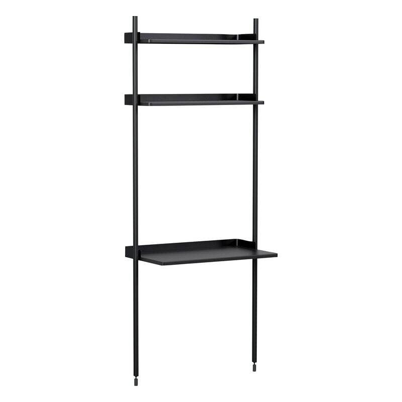 HAY Pier System 11 shelf, 1 column, PS black, product image