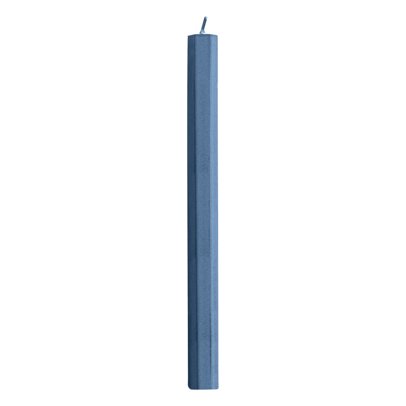 HAY Hexagon candle, midnight blue, product image