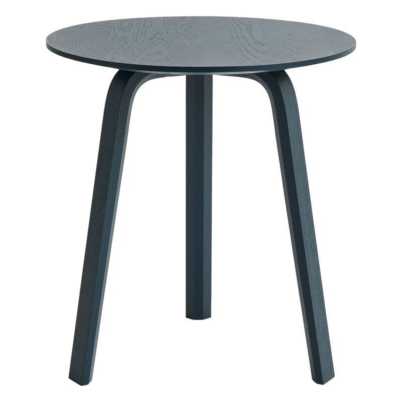 HAY Bella coffee table 45 cm, high, blue charcoal | Finnish Design