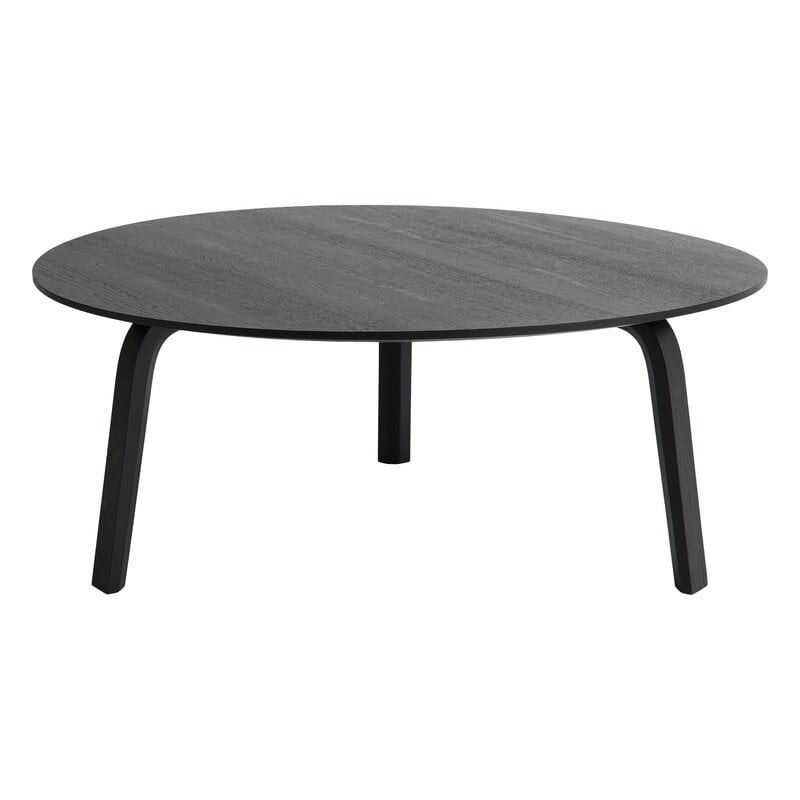 HAY Bella coffee table 80 cm, low, black | Finnish Design Shop