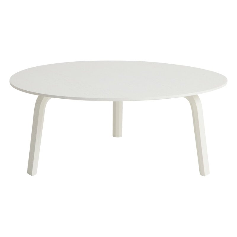 HAY Bella coffee table 80 cm, low, white | Finnish Design Shop