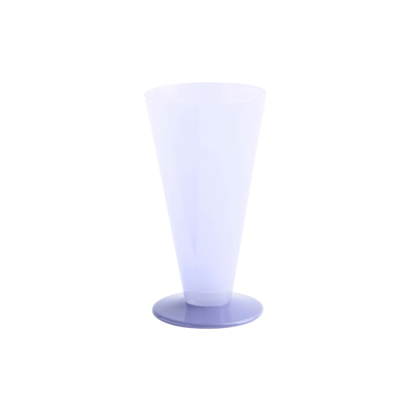 HAY Conical vase, small, light blue - lavender blue, view 1