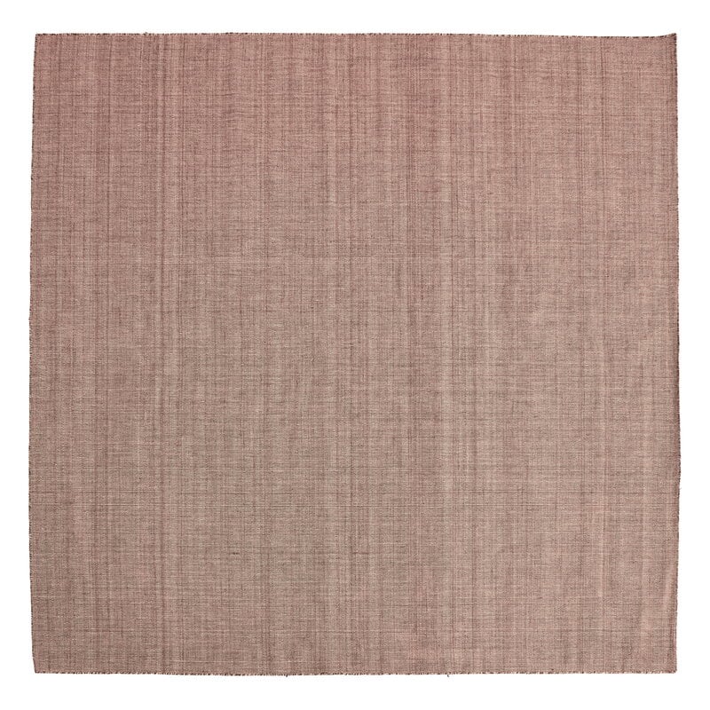 HAY Haze Teppich, 230 x 230 cm, Eisenrot, produktbild