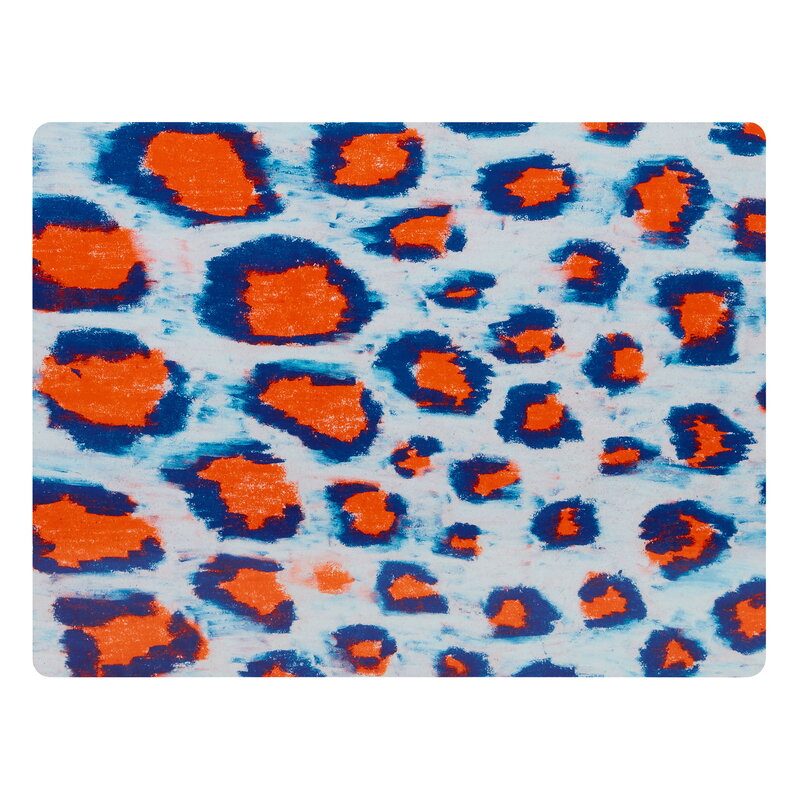 Hem Set de 2 sets de table Monster, corail - blanc - bleu outremer, image produit