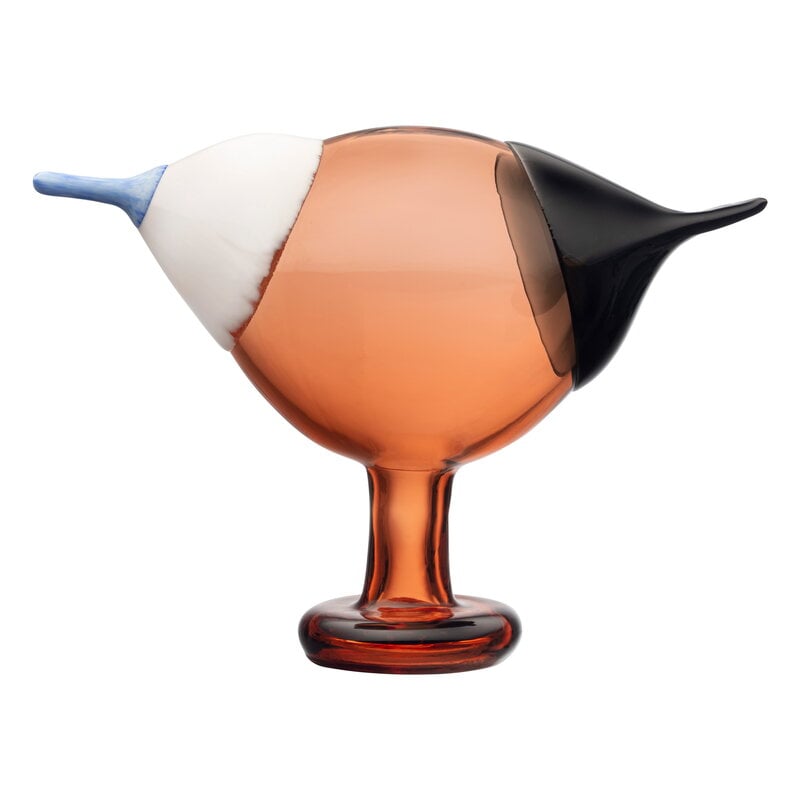 Iittala Birds by Toikka Blue Magpie, 250 x 175 mm, Seville orange