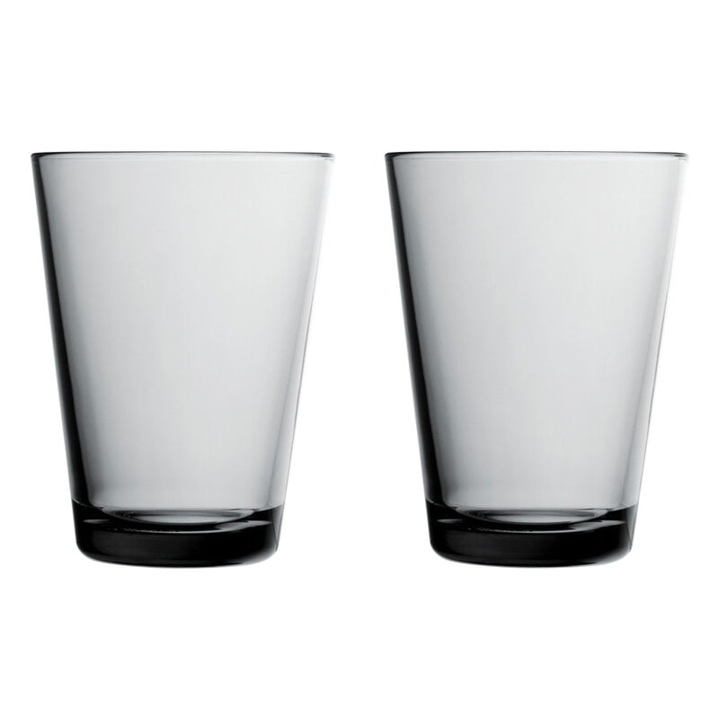 Iittala Kartio Trinkglas, 40 cl, grau, 2 Stück, produktbild