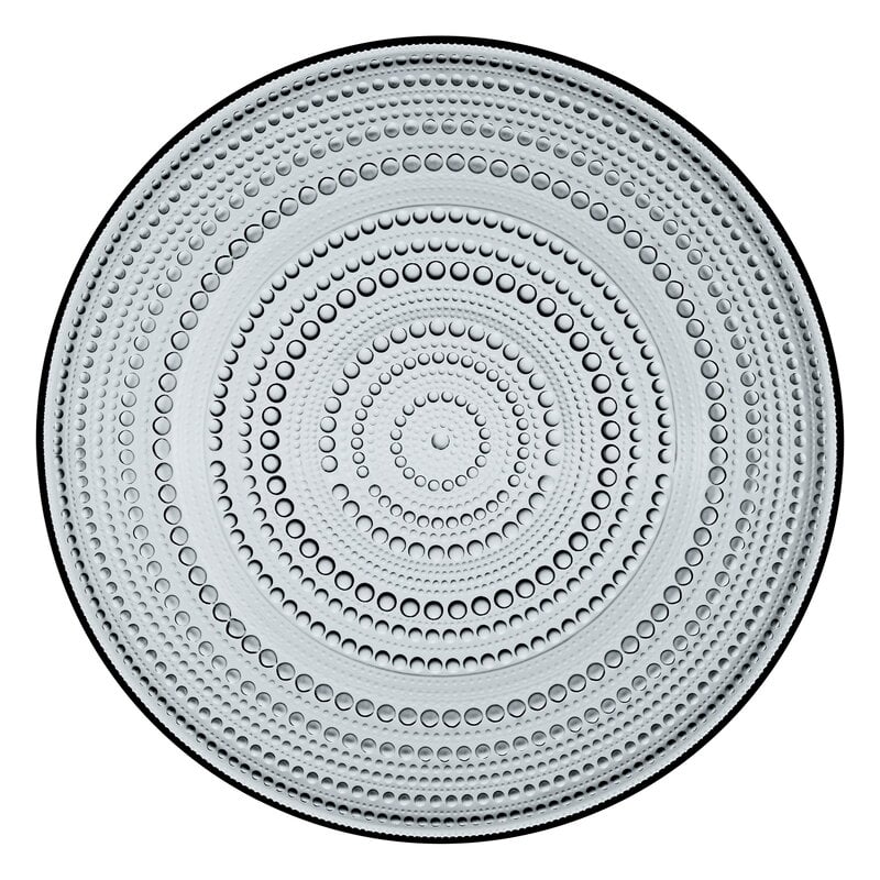 Iittala Piatto Kastehelmi 315 mm, grigio, immagine prodotto