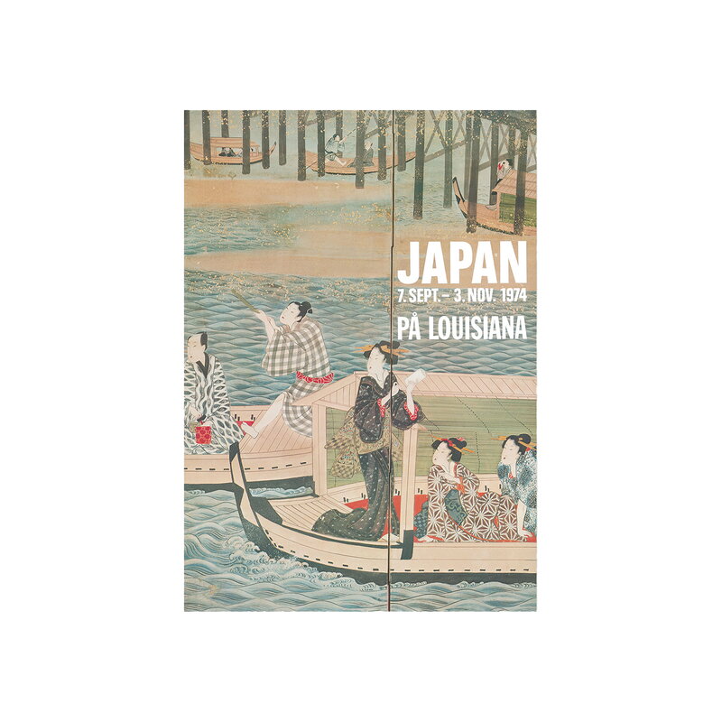 Louisiana Museum of Modern Art Japan på Louisiana, A2 poster