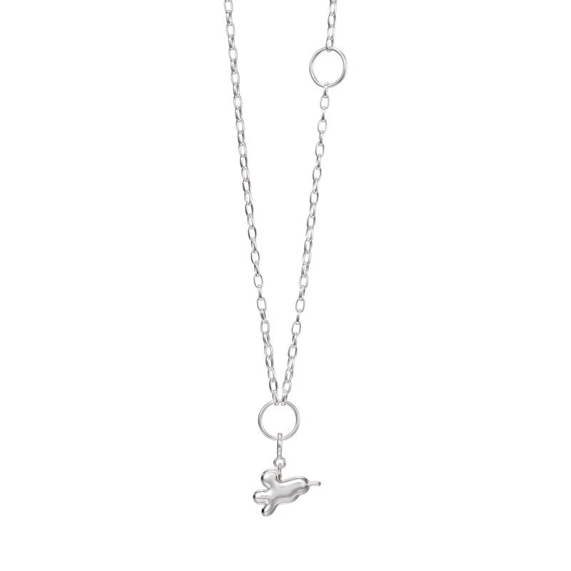 Kalevala Koru Kalevala x Marimekko collier pendentif Garden, 60 cm, argent, image produit