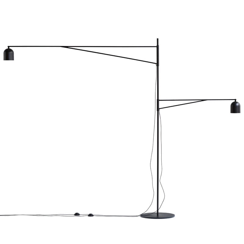 Cassina Awkward Light floor lamp, black, product image