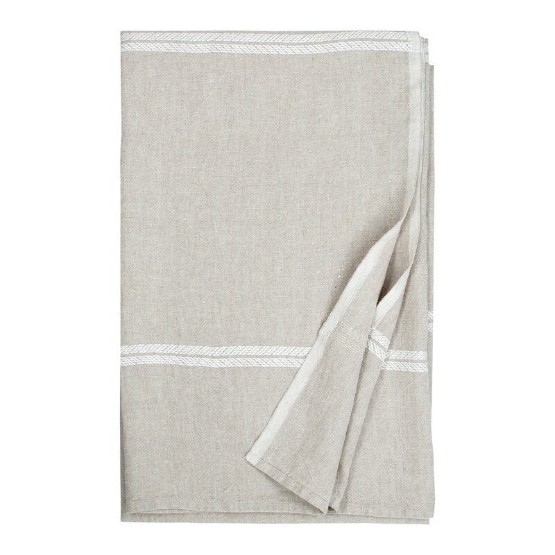 Lapuan Kankurit Venla linen tablecloth, melange linen - white, product image
