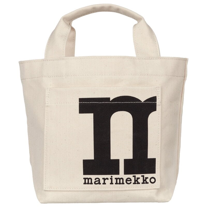 Marimekko Mono Mini Tote Solid bag, cotton | Finnish Design Shop