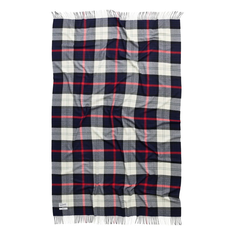 Magniberg Queen-Decke, 150 x 250 cm, Hurtigruten navy, produktbild