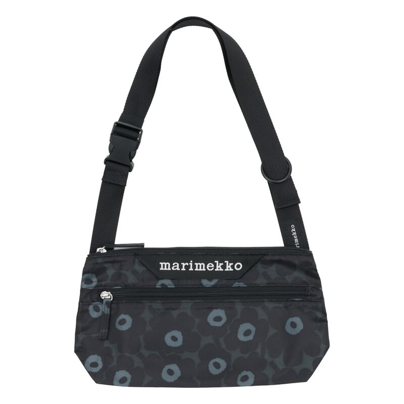 バッグ marimekko Je Neat Crossbody Unikko S Marimekko Neat Crossbody Unikko shoulder bag, S, black - dark grey