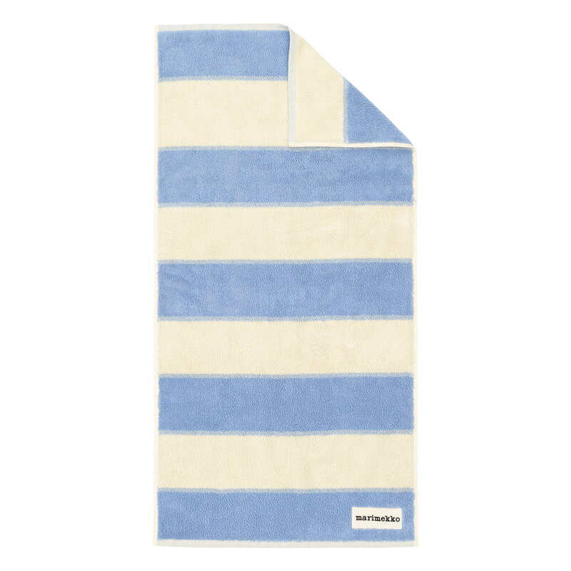 Marimekko Galleria hand towel, 50 x 100 cm, light blue - melon