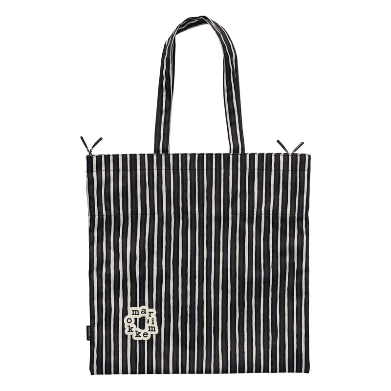 Marimekko Metka Piccolo Kioski shoulder bag, black - white