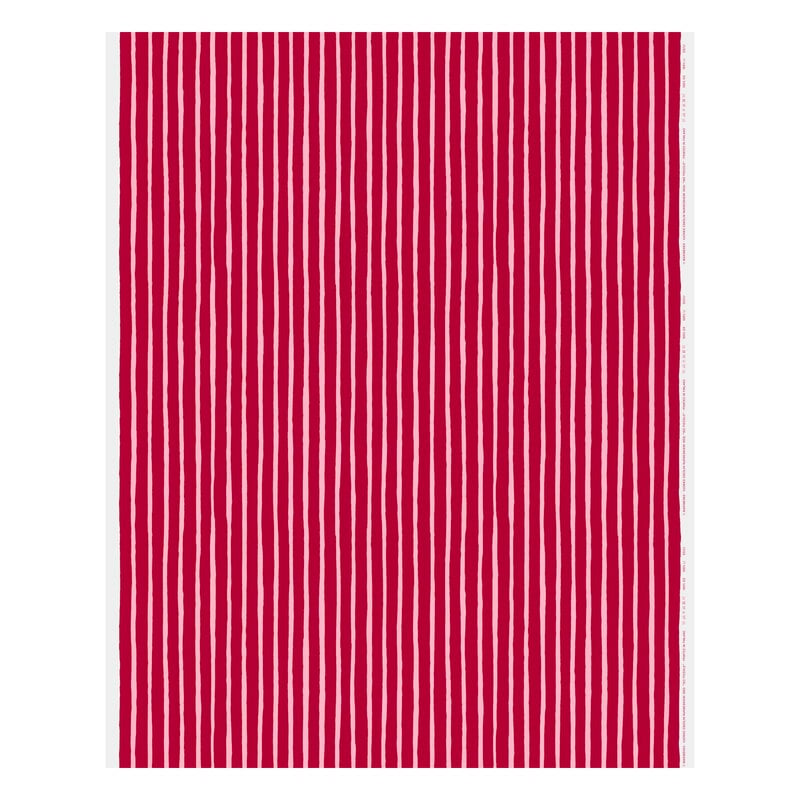 Marimekko Tessuto di cotone Iso Piccolo, rosa - mirtillo rosso