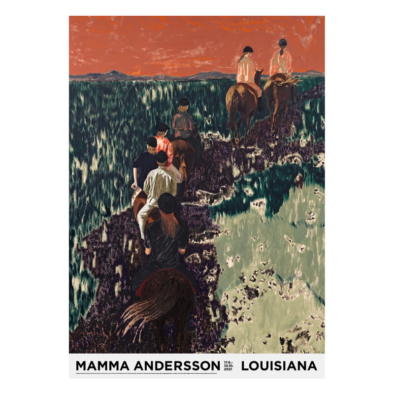 国内未入荷 Mamma Andersson Pond (2019) Poster 世界一美しい美術館” から Mamma Andersson – Pond (2019) Poster