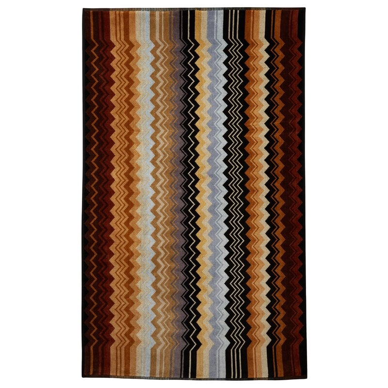 Missoni Home Asciugamano Giacomo, 70 x 115 cm, 160 nero multicolore, immagine prodotto Missoni Home Asciugamano Giacomo, 70 x 115 cm, 160 nero multicolore, immagine prodotto