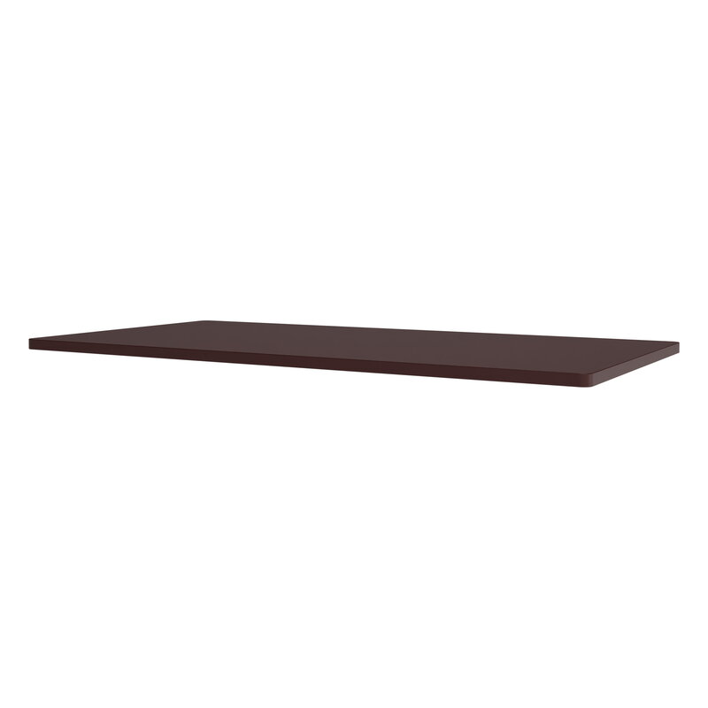 Montana Furniture Panton Wire Double inlay shelf, depth 34,8 cm, 07 Black Red