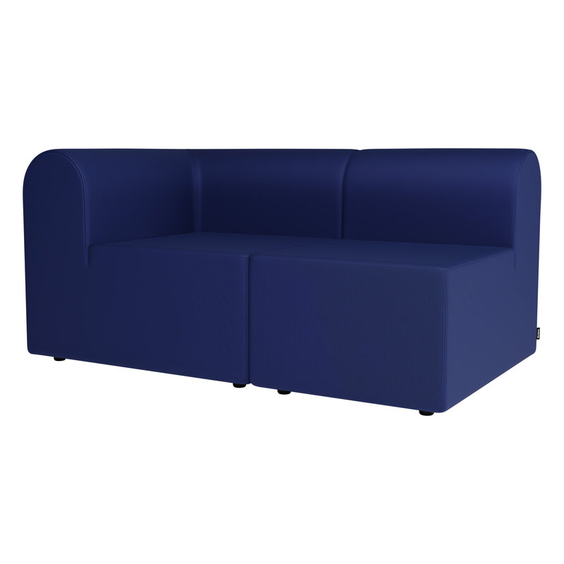 Montana Furniture Paradigm two-seater sofa with open end, right, Sabi 771 dark blue, product image