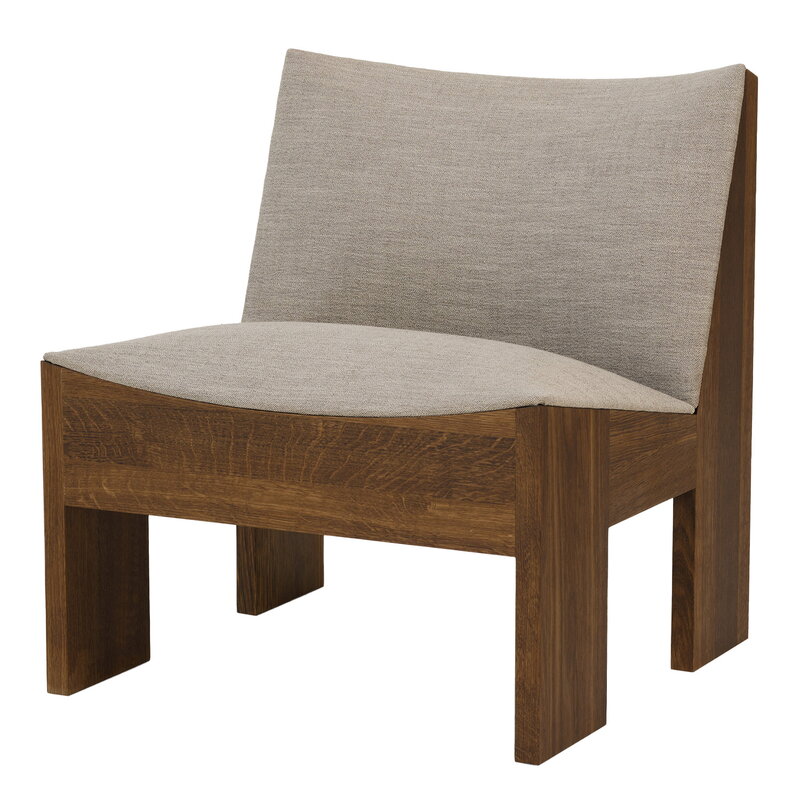 New Works Tenon Loungesessel, geräucherte Eiche - Ruskin 033, produktbild