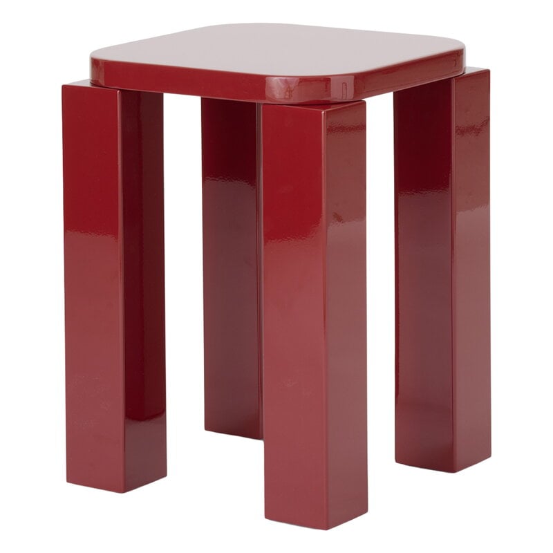 New Works Atlas jakkara, burgundy, näkymä 1