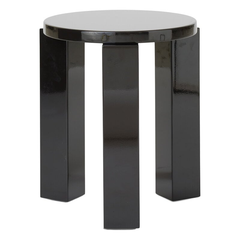 New Works Sgabello Atlas, rotondo, espresso, vista 1