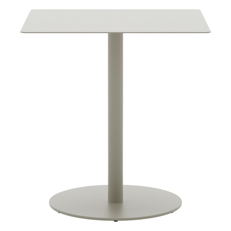 New Works May Bistro table, 70 x 70 cm, light grey, product image