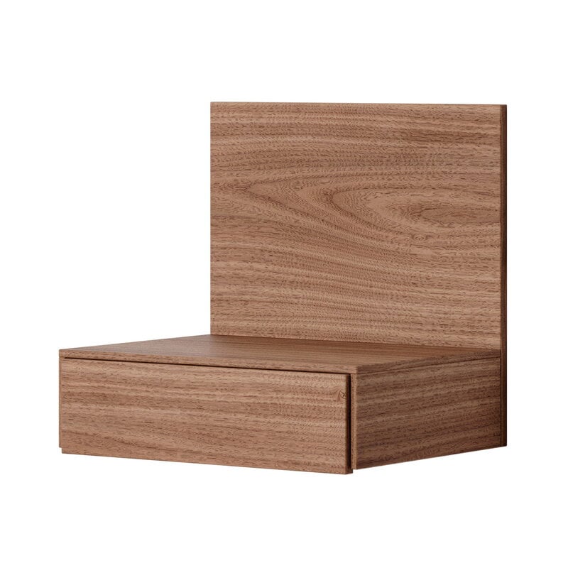New Works Table de chevet murale Tana, noyer, image produit