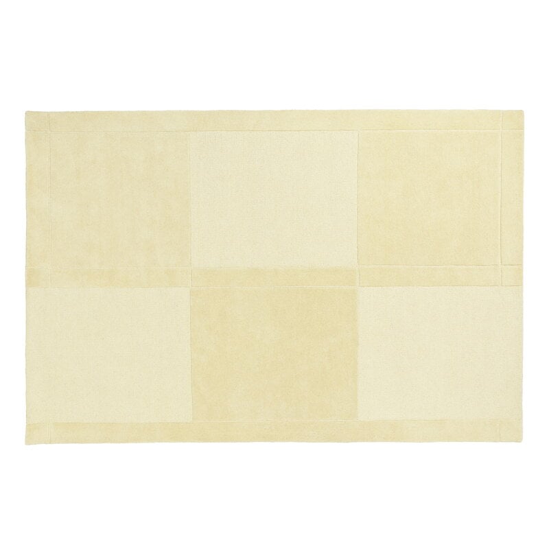 Normann Copenhagen Alfombra Level, amarillo claro, imagen del producto