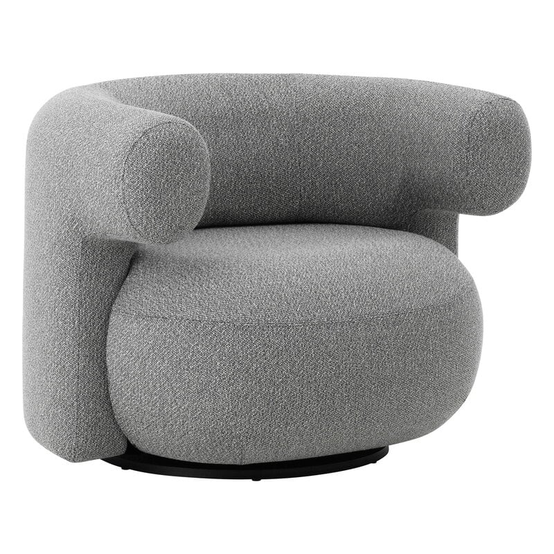 Normann Copenhagen Fauteuil de jardin Burra, pivotant avec retour, Wander Wolf, image produit