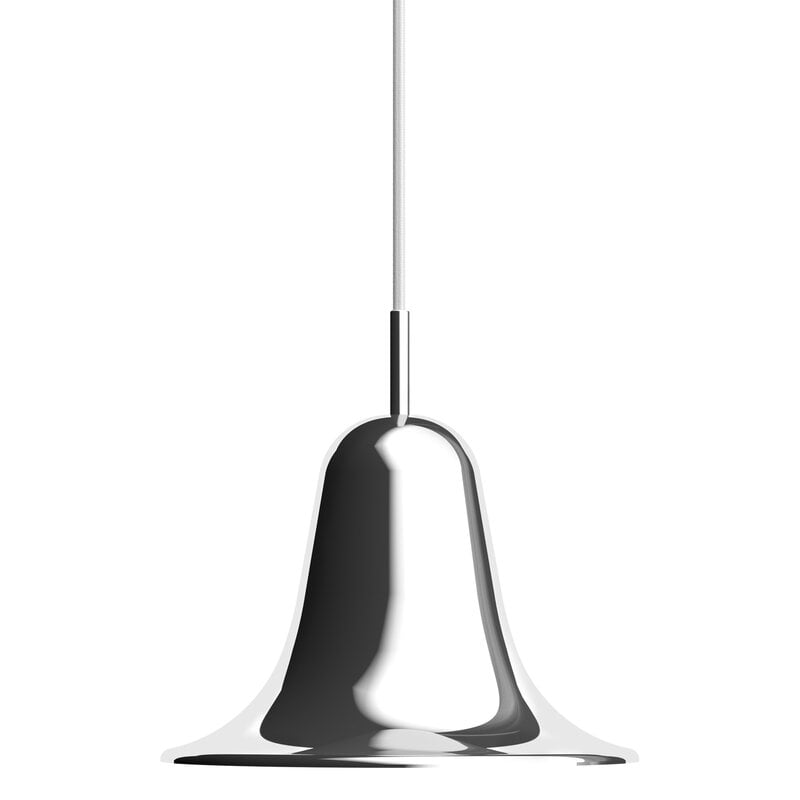 Verpan Pantop pendant, 23 cm, chrome | Finnish Design Shop