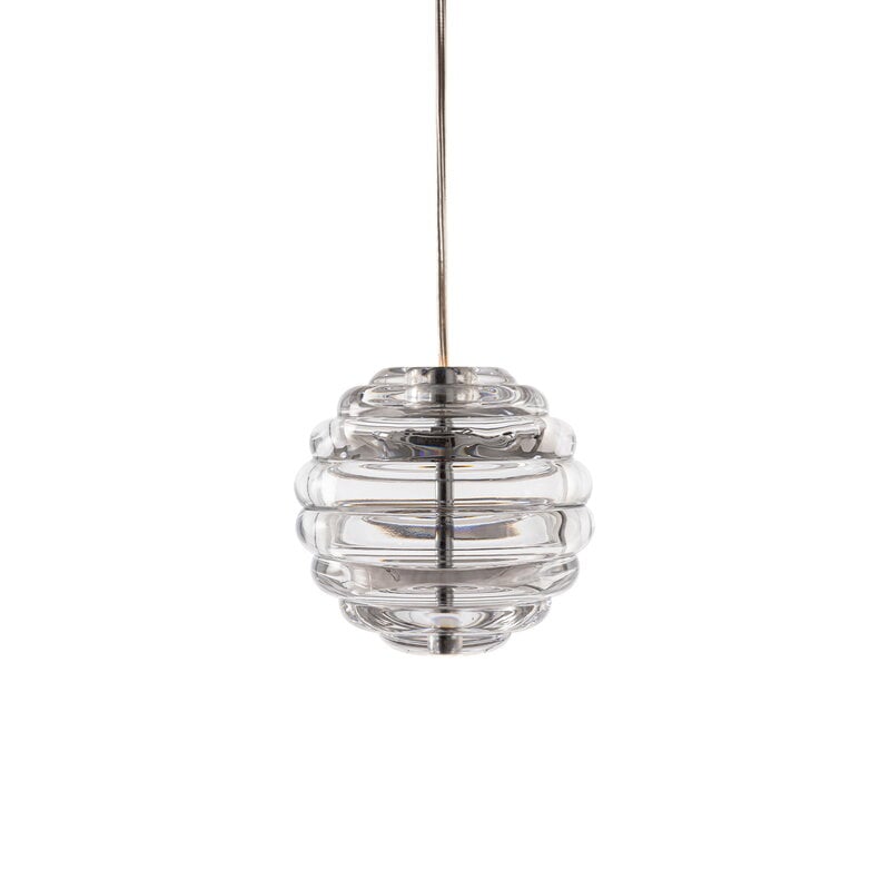 Tom Dixon Press Sphere Mini LED pendant, 2700K, clear | Finnish
