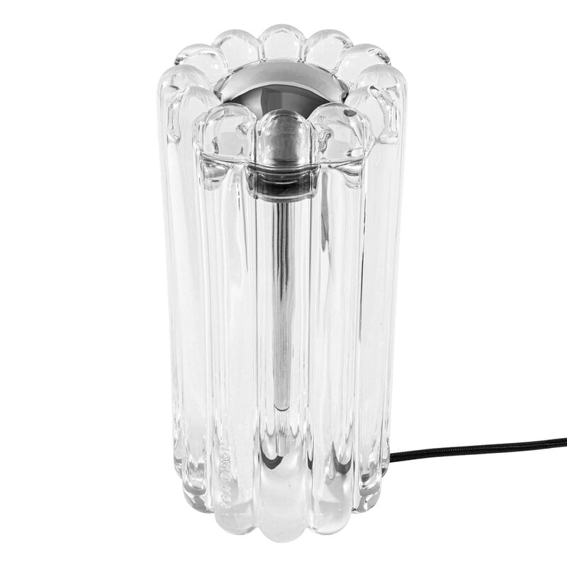 Tom Dixon Lámpara LED de mesa Press, transparente, imagen del producto